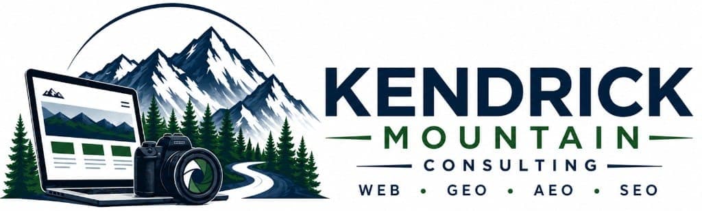 Kendrick Mountain Consulting — website development, SEO, AEO, and GEO.